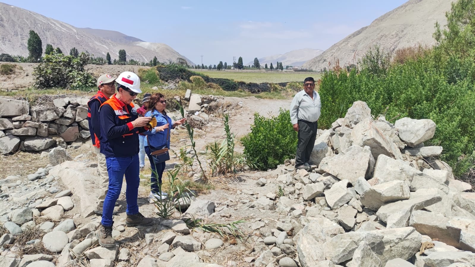 Coordinan acciones para reducir riesgos en Islay