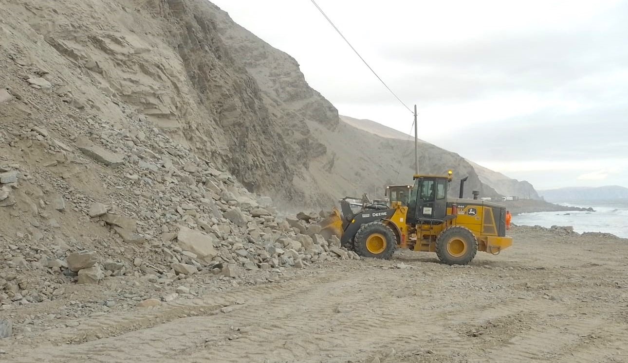 Habilitación de Panamericana Sur demorará al menos cinco días