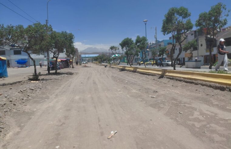 Marco Antonio Anco inicia otra obra a poco de iniciar la temporada de lluvias