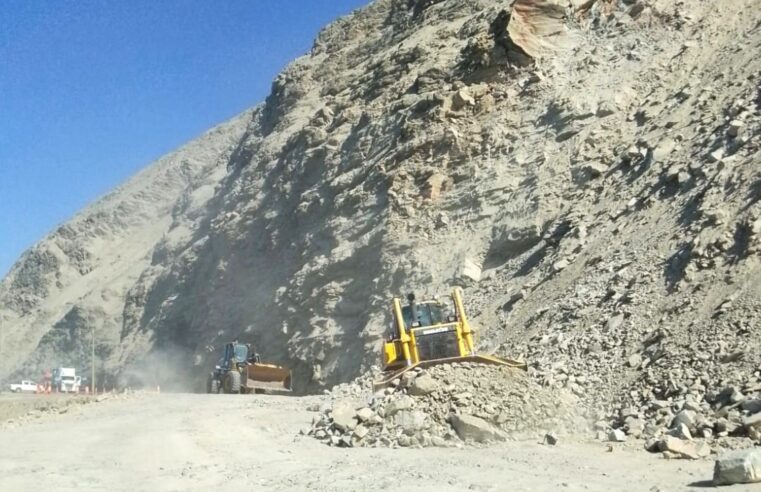 Habilitan ambos sentidos de la Panamericana Sur de manera temporal