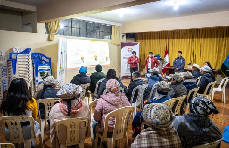Promueven formalización en el sector turismo en Valle del Colca