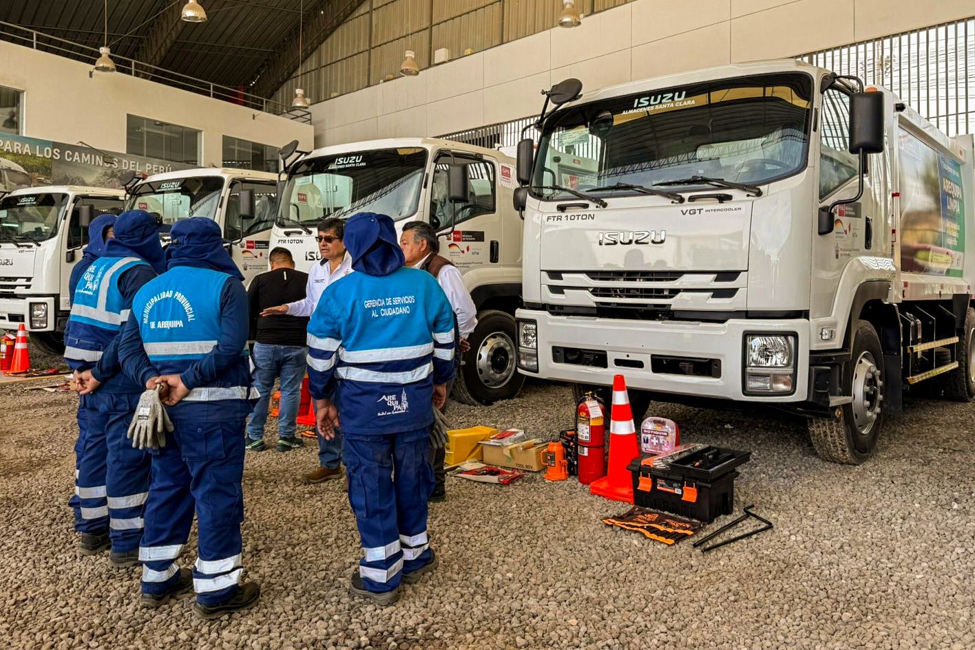 MPA tendrá 8 compactadoras nuevas para el servicio de limpieza pública