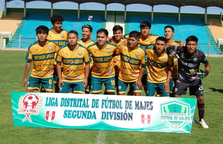 Defensor Agrario nuevo líder del torneo de segunda de Majes