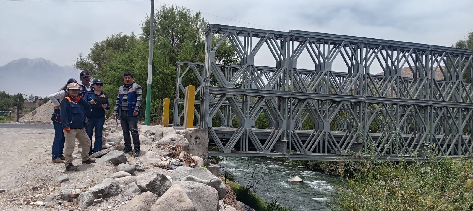 GRA verifica sectores críticos en río Chili y la torrentera Las Peñas