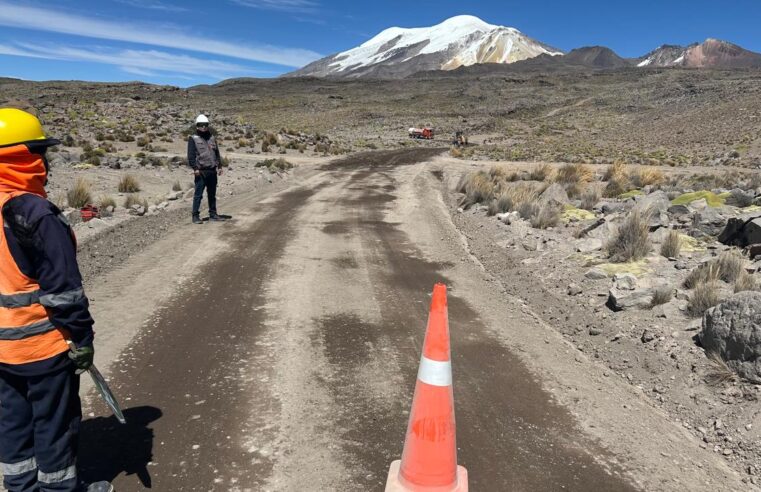 Mantenimiento de la carretera AR-106 beneficia a más de 132 mil pobladores