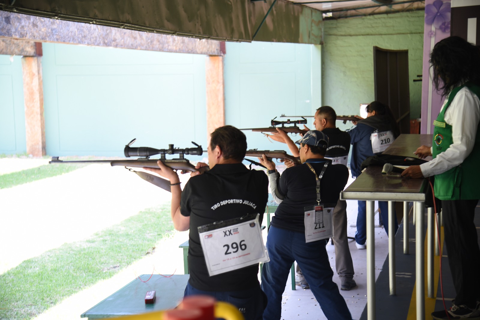Torneo entre selecciones y clubes de tiro en el Club Internacional