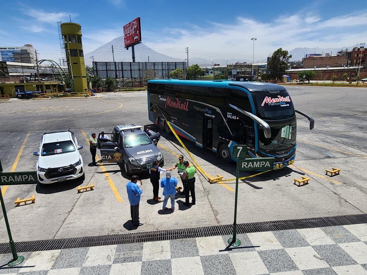 Mujer fallece durante viaje en un bus interprovincial hacia Arequipa