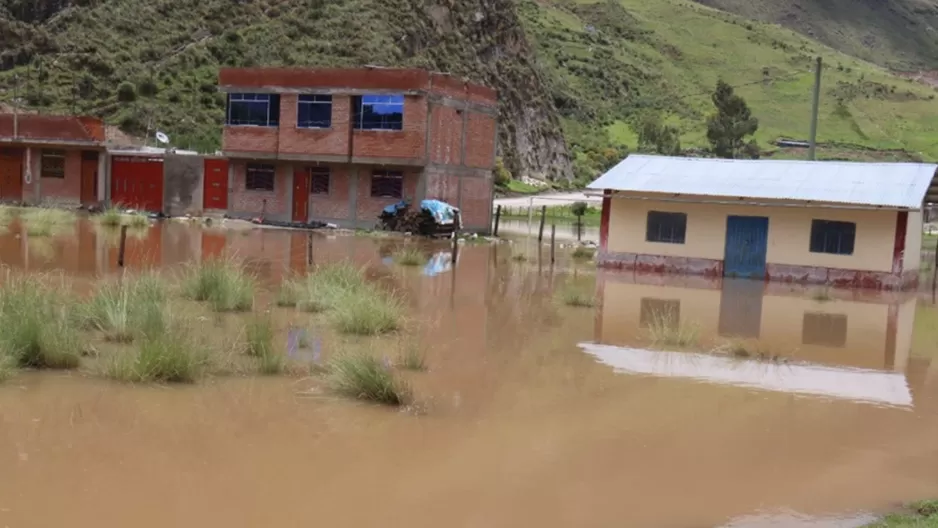 Más de 100 distritos de la sierra en riesgo por precipitaciones