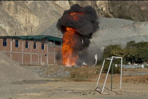 Comando Unificado causa pérdidas por más de S/500 mil a minería ilegal