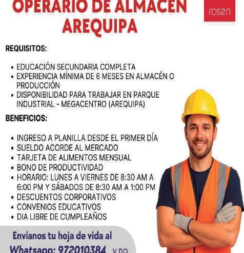 Convocatoria de Personal