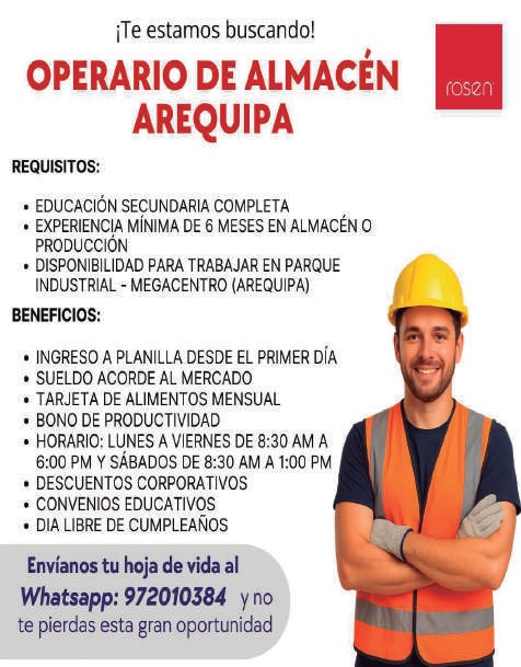 Convocatoria de Personal