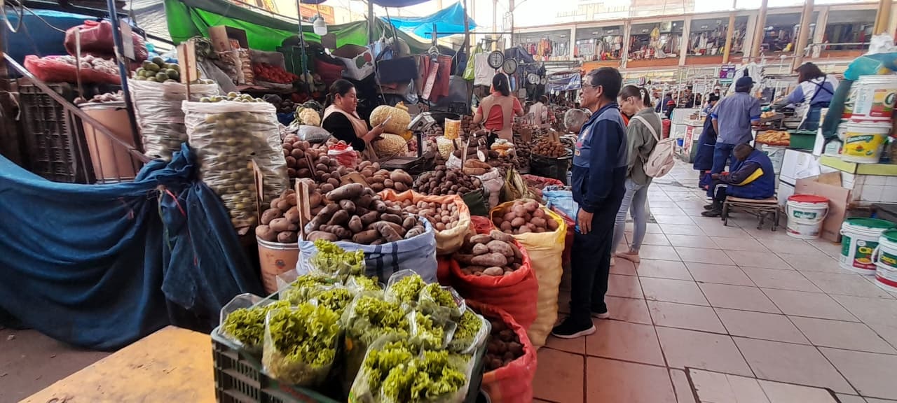 Bajan las ventas en los mercados de Arequipa