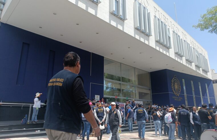 Trabajadores del Ministerio Público amenazan con huelga indefinida