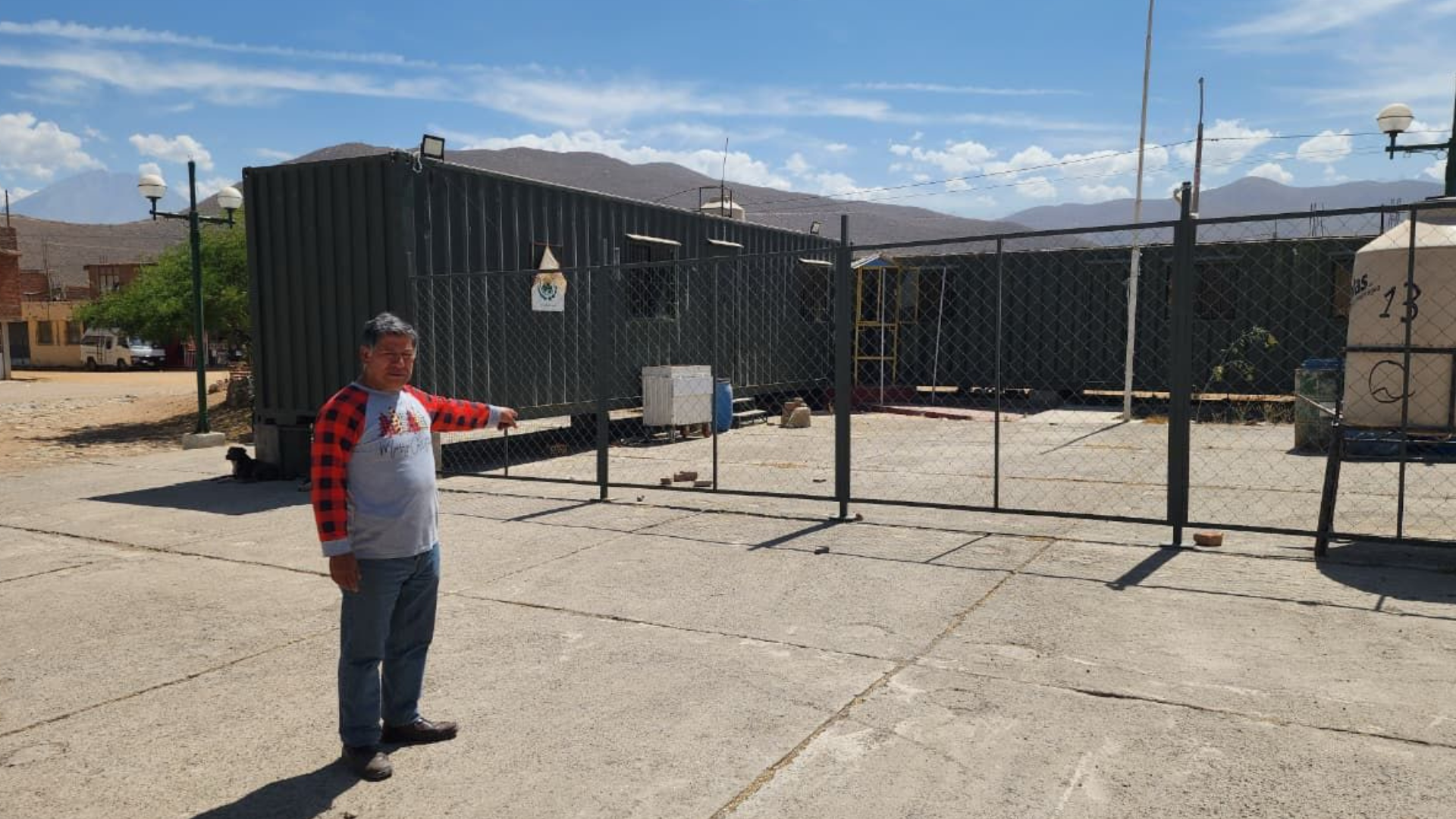 Puesto de Auxilio Rápido en Quequeña no funciona por falta de energía eléctrica