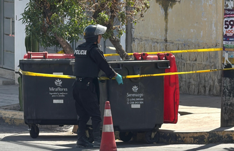 Extorsionadores dejan granada de humo en taller de Miraflores