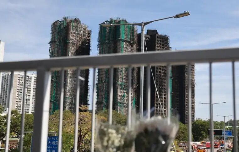 Muertos en incendio de Hong Kong  son 128 y hay unos 200 desaparecidos