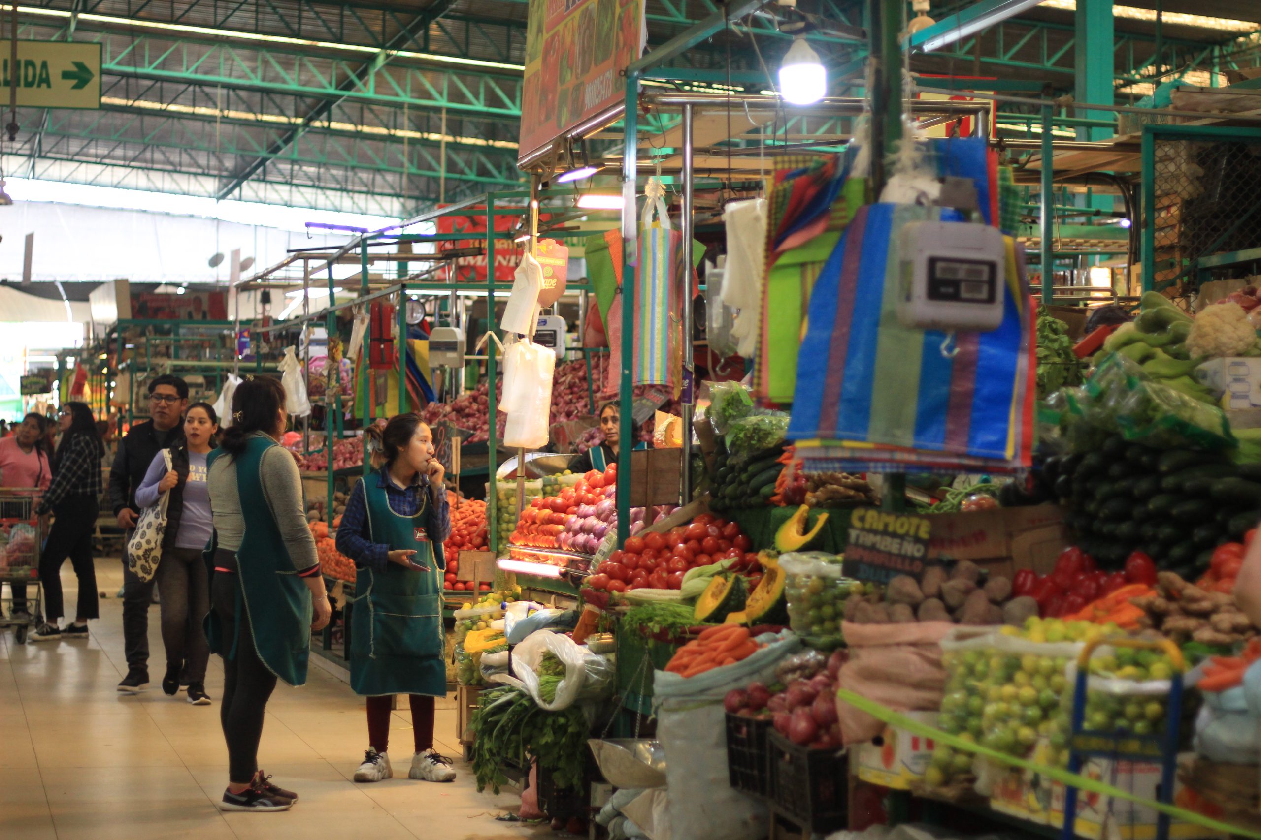 Bloqueo en la vía Panamericana no afectó abastecimiento de alimentos