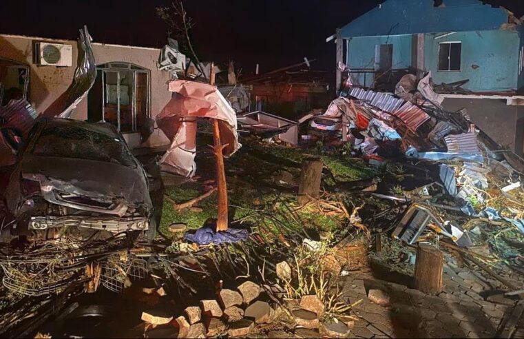 Al menos 5 muertos y 430 heridos por tornado en el sur de Brasil