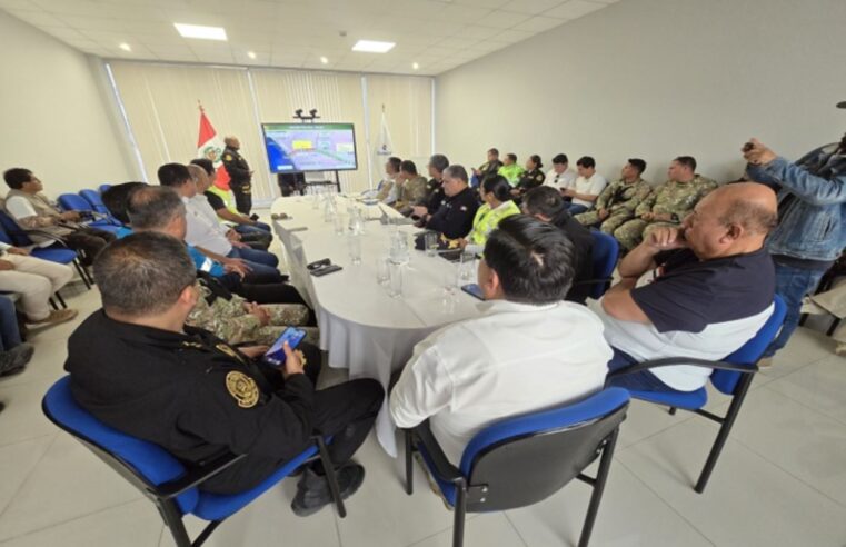 Autoridades coordinan acciones para garantizar control fronterizo