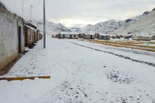 Lluvias y nevadas se intensifican en zonas altoandinas de Arequipa