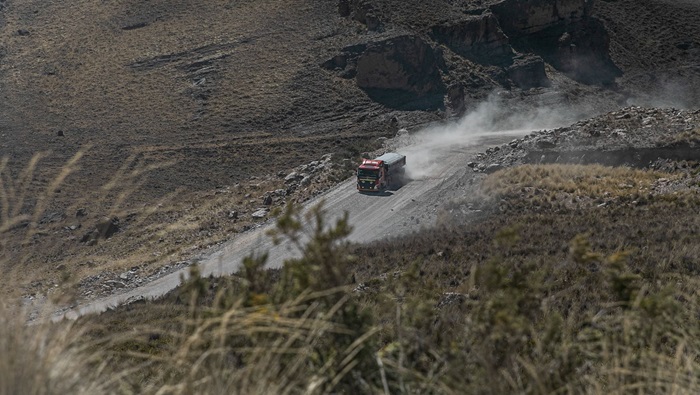 AREQUIPA. Carretera Jachaña-Cayarani paralizada