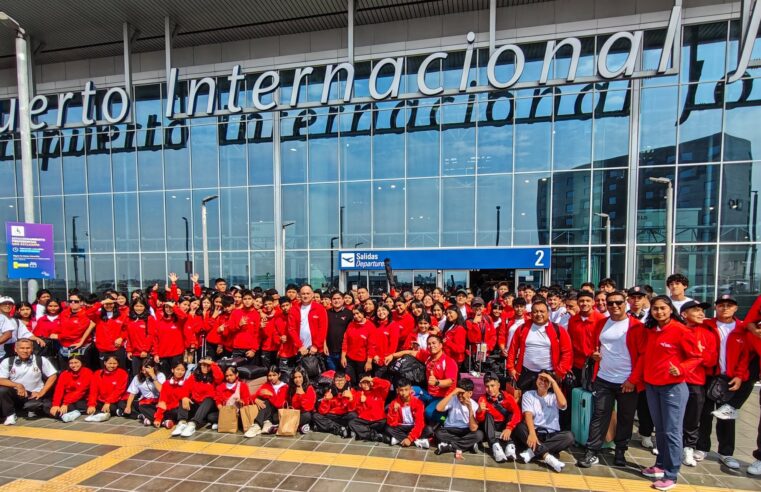 Escolares del sur rumbo a los Juegos Sudamericanos