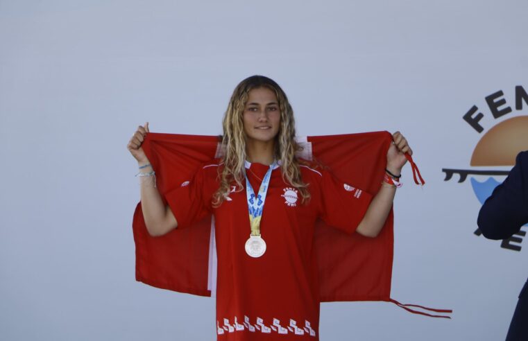 Catalina Zariquiey comprometida a seguir en el podio del surf