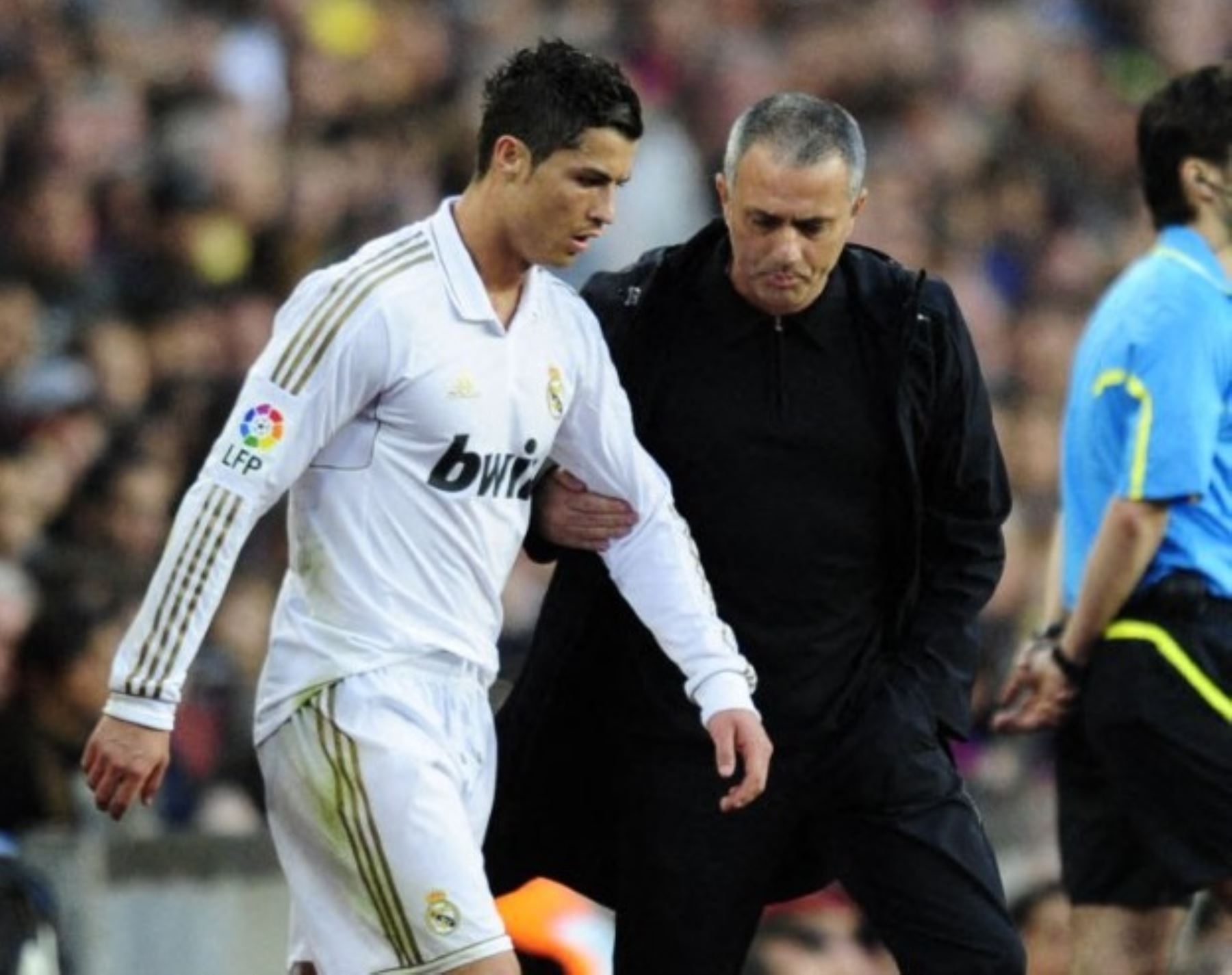 Revelan que el DT Mourinho hizo llorar a Cristiano Ronaldo