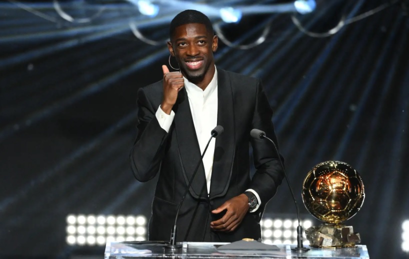 Ousmane Dembélé ganó el premio The Best y es el mejor futbolista del año