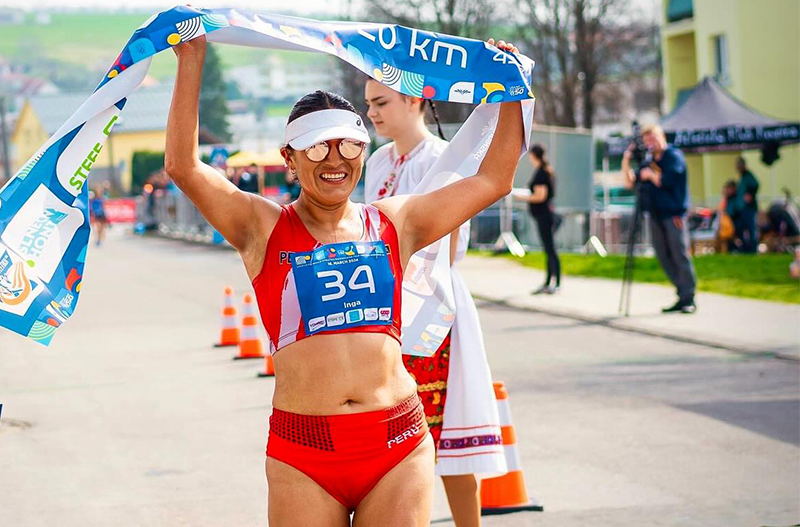 Evelyn Inga apunta a las medallas en los Juegos Panamericanos y Olimpiadas