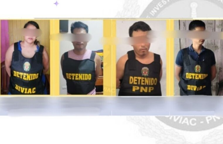 Capturan a presuntos miembros de banda acusada de extorsión y sicariato