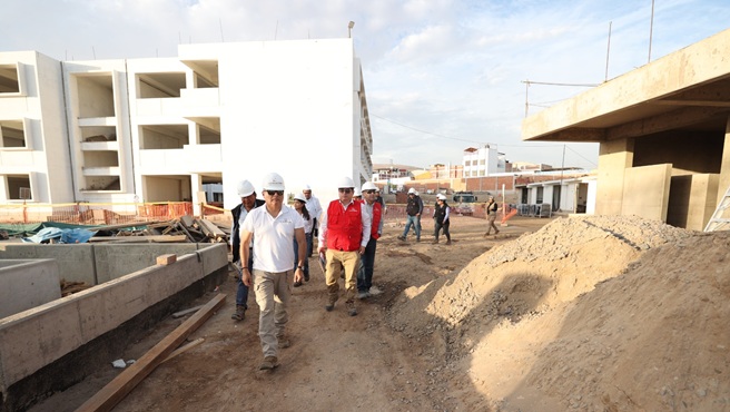 Avance del 80% registra mejoramiento de IE Guillermo Auza Arce en Tacna