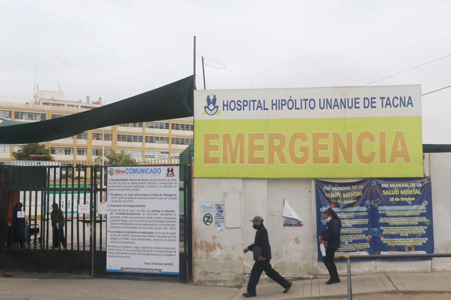Declaran en emergencia Hospital Hipólito Unanue y el sistema de salud