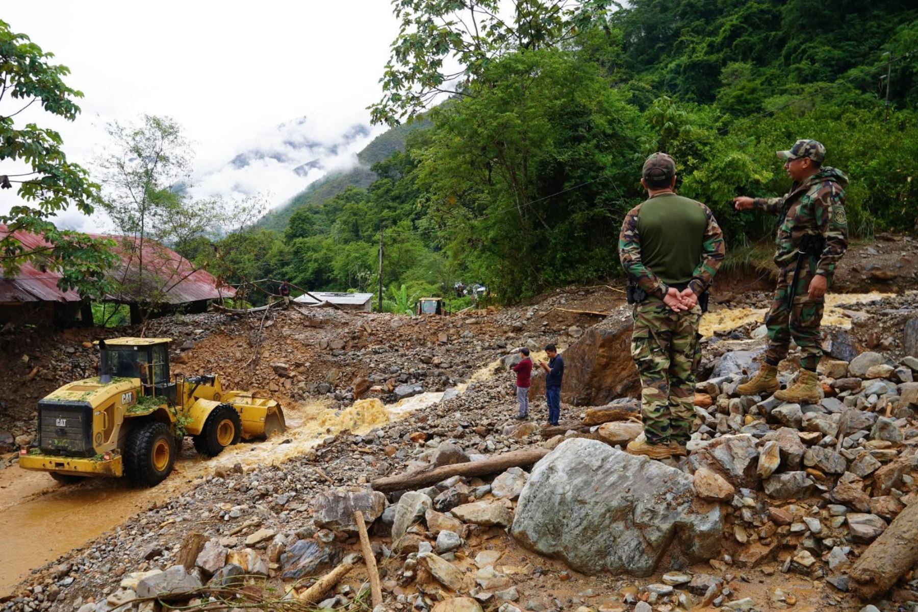 Piden declarar en emergencia La Convención por intensas lluvias