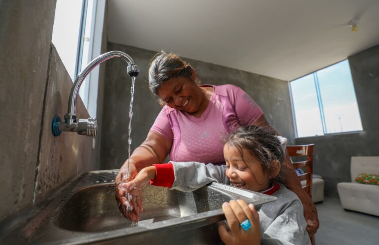 Culminaron 37 obras de acceso al servicio de agua y alcantarillado