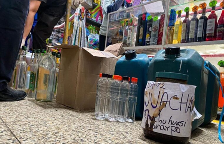 Salud alerta sobre el peligro de licores adulterados con metanol