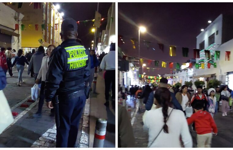 Esta Navidad peatones tuvieron menos obstáculos en su andar por San Juan de Dios