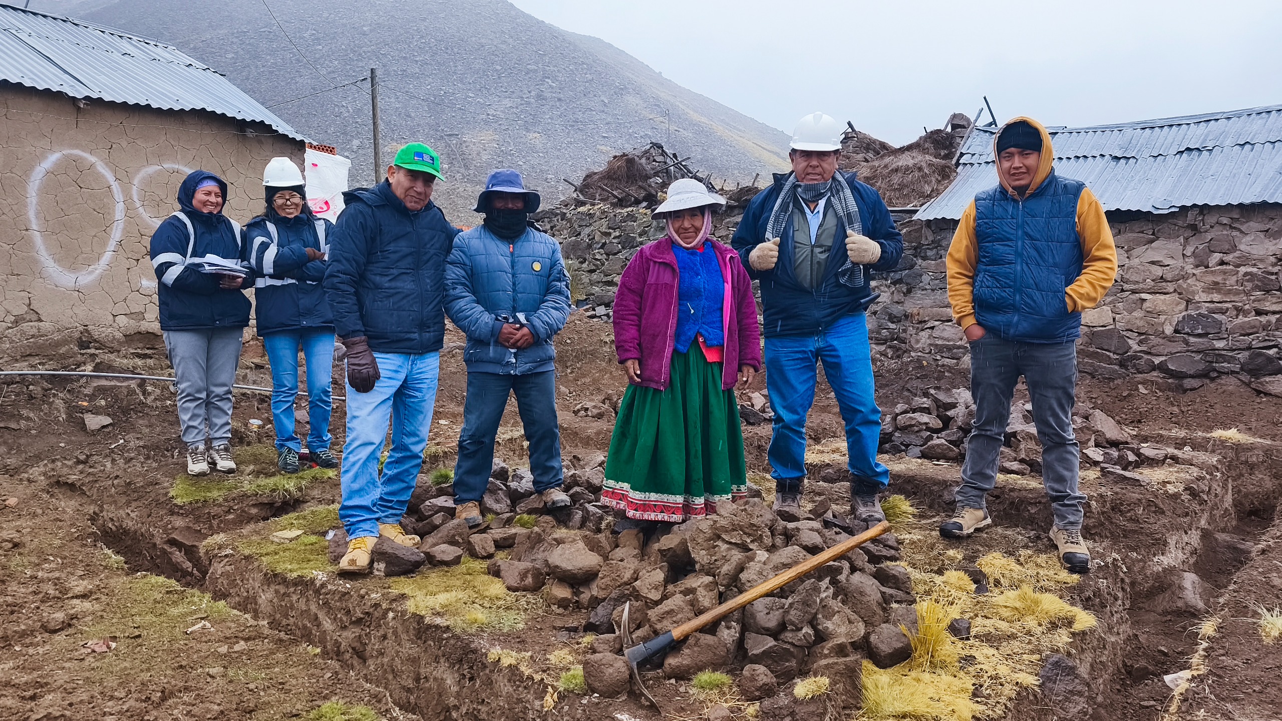 Más fammlias de Pachahuma y Chuañuma de Castilla tienen casitas calientes
