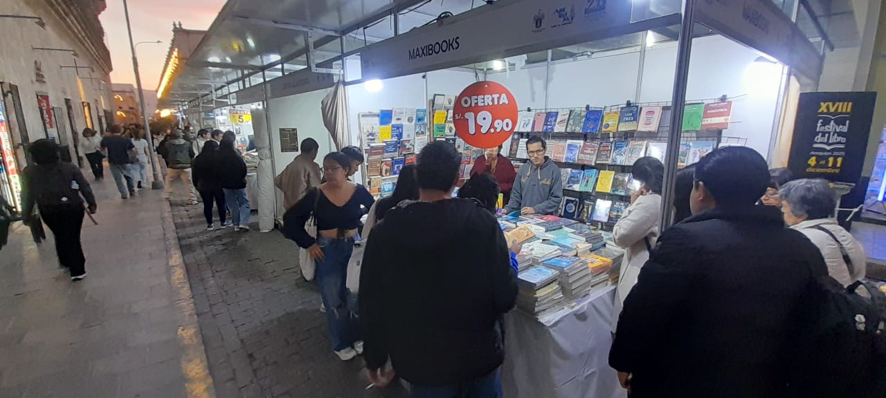 Arequipa reafirma su hábito por la lectura