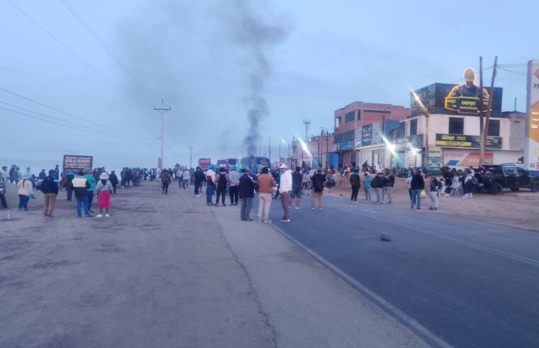 AREQUIPA. Con bloqueos mineros buscan que el Congreso apruebe ampliación del Reinfo