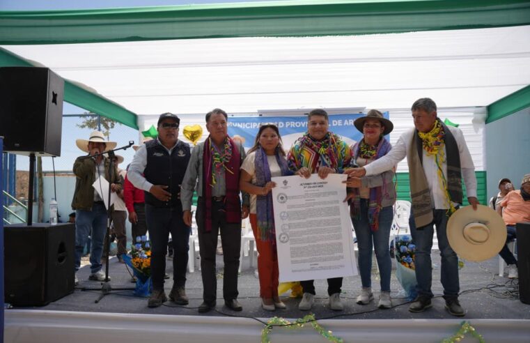 Más de 200 familias de Yarabamba y Mollebaya avanzan formalización de predios