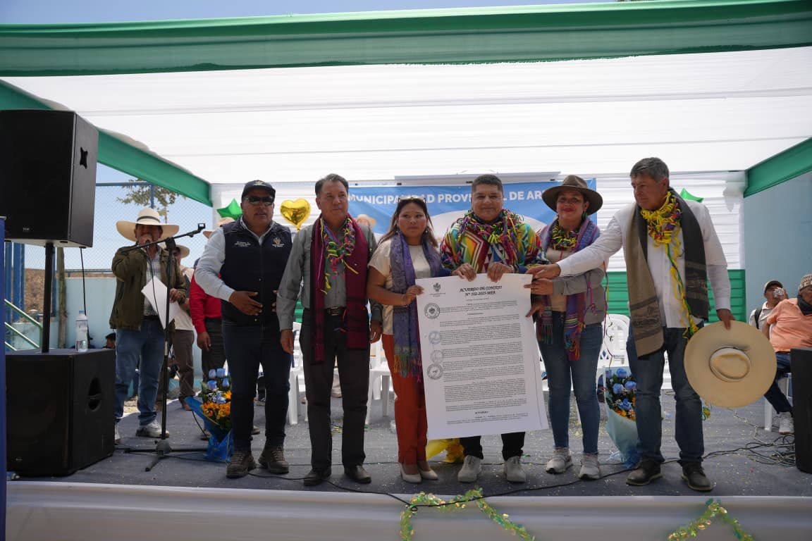 Más de 200 familias de Yarabamba y Mollebaya avanzan formalización de predios