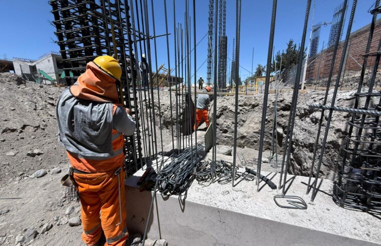 CONSTRUCCIÓN DEL COLEGIO AREQUIPA REGISTRA UN 28.45 % DE AVANCE FÍSICO