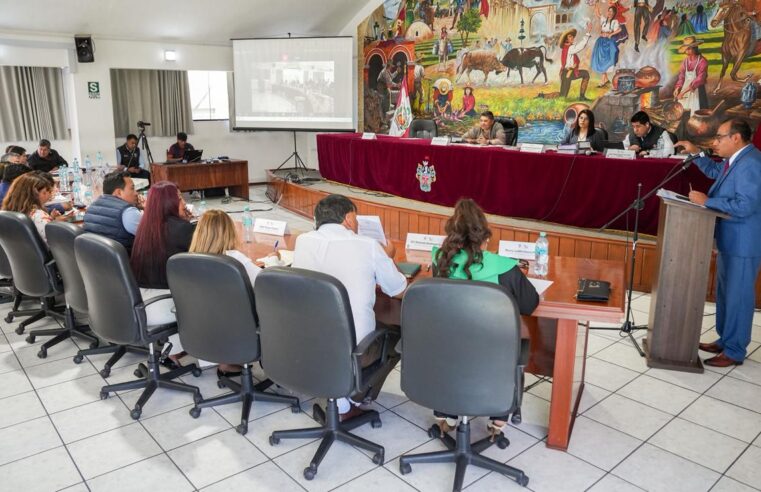 Concejo Municipal de Arequipa aprueba por unanimidad el Presupuesto Institucional 2026