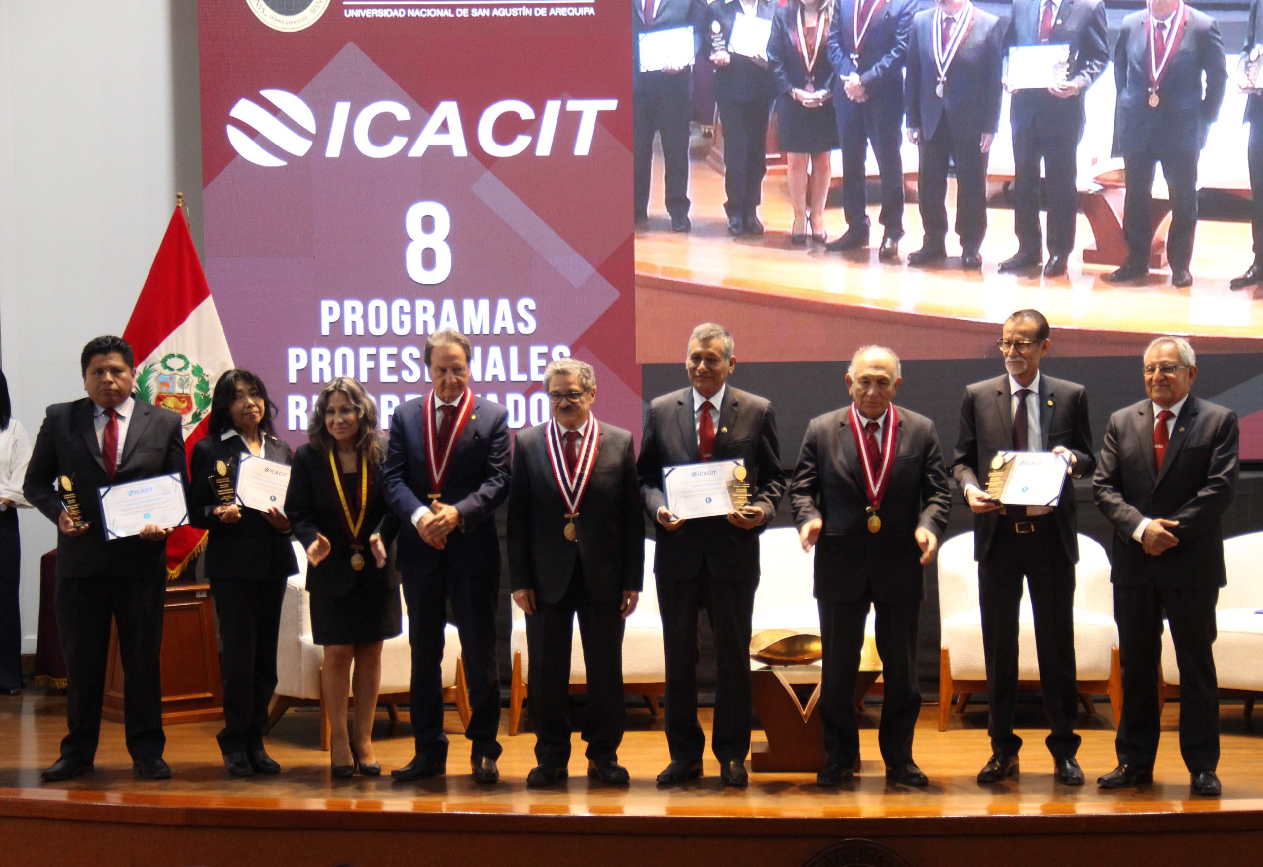 Ocho programas de ingenierías logran reacreditación internacional del ICACIT
