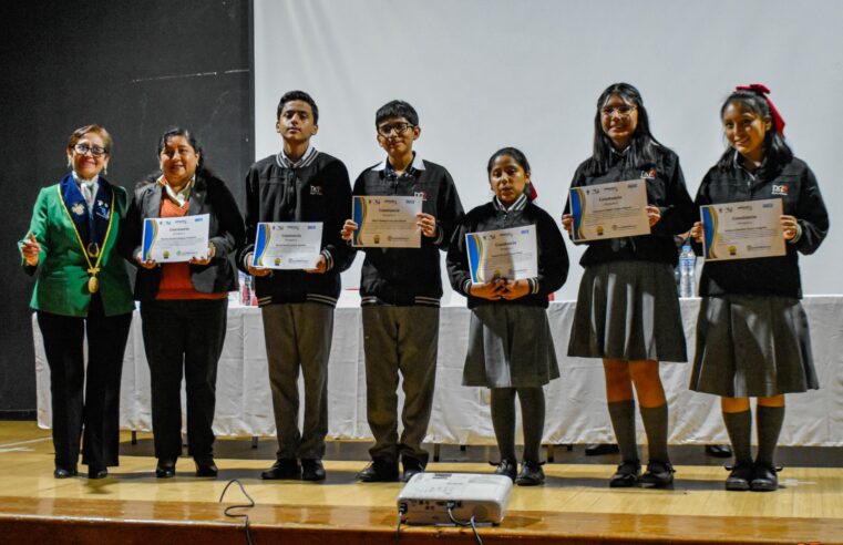 Arequipa acredita a más de 80 promotores formados en educación y cultura ambiental