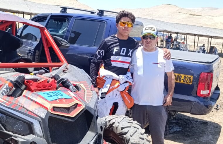 Arequipeño Daniel Salas subió al podio en competencia en Camaná