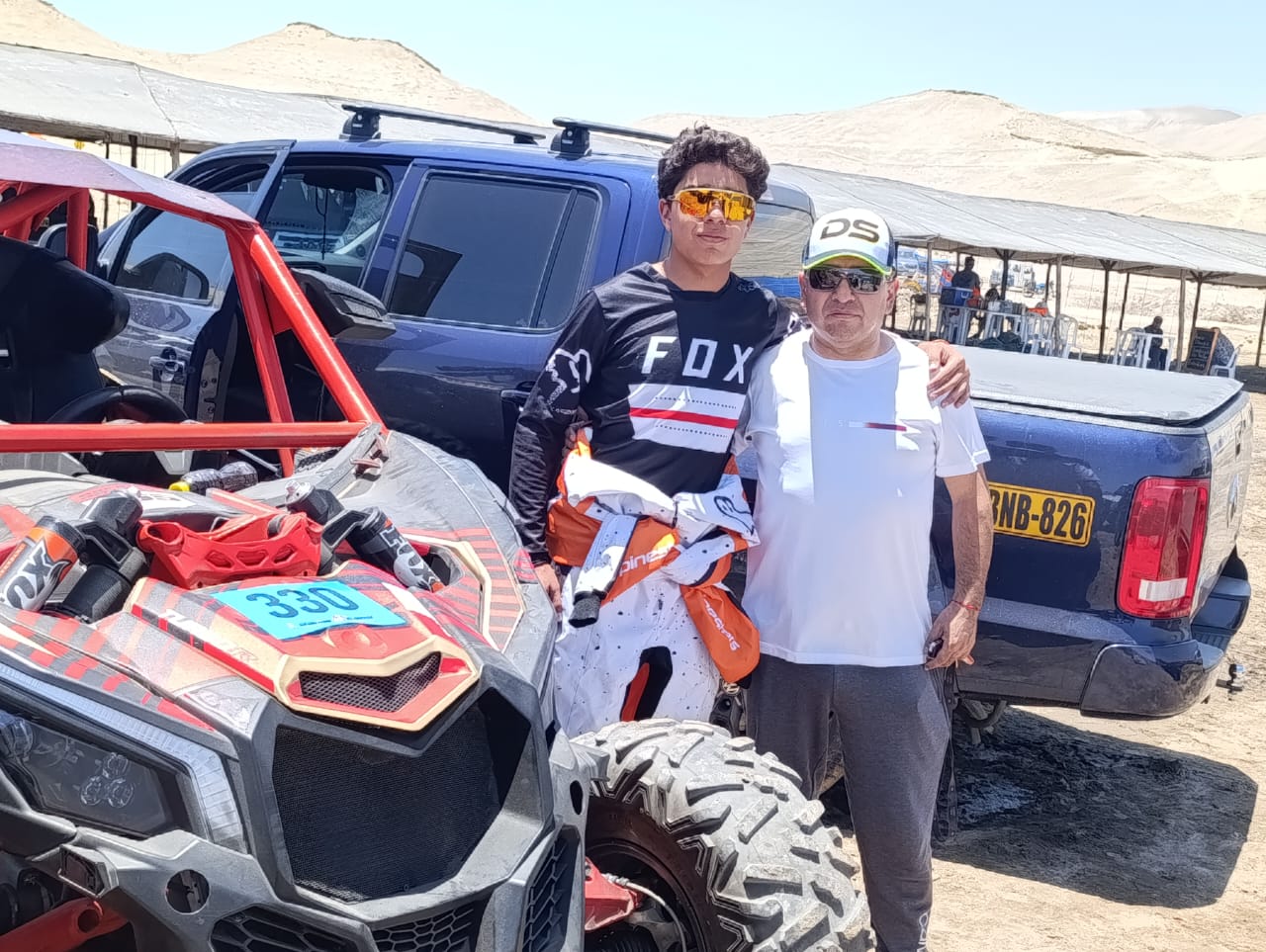 Arequipeño Daniel Salas subió al podio en competencia en Camaná