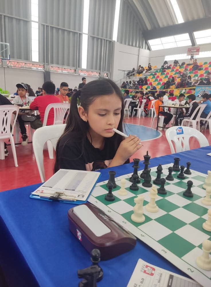 Sofía Llerena es un talento del ajedrez en crecimiento constante