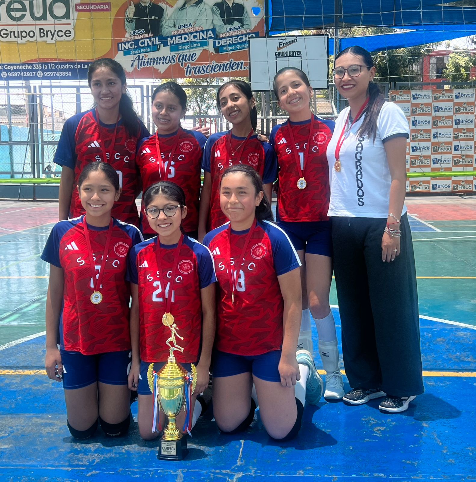 Club Sagrados Corazones campeón de torneo de Talentos 2025